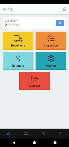 Android application Softpak Depot App screenshort