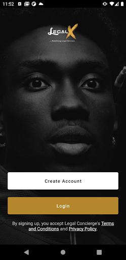 Android application LegalX Lawyers screenshort