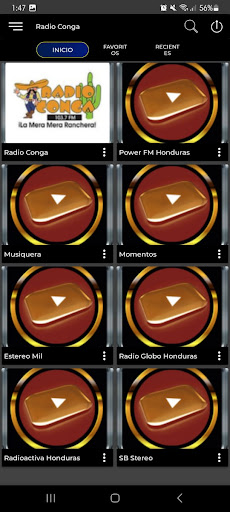 Radio Conga Honduras 103.7 Fm Screen 3