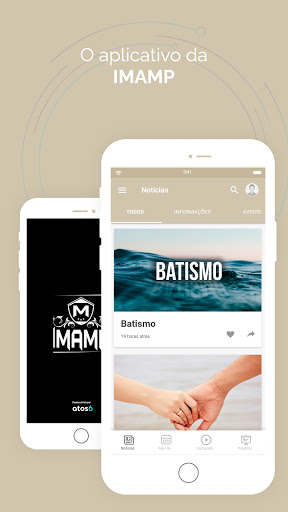 Android application IMAMP screenshort