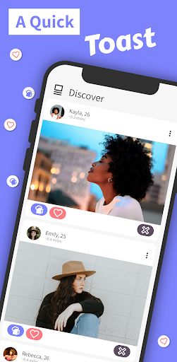 Android application Coaster - Dating & Meetups screenshort