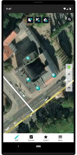 Android application HERE Map Creator screenshort