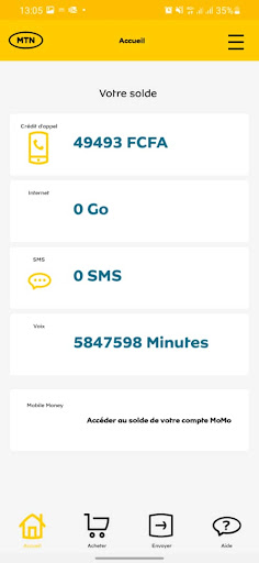 MyMTN CI Screen 2
