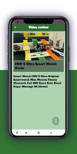 IWO 8 Ultra Smart Watch Guide