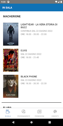 Android application MyMacherione screenshort