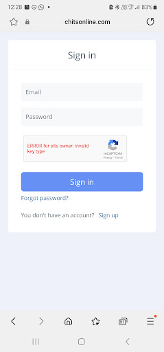Android application chitsonline screenshort