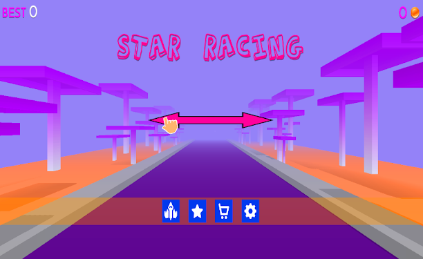 #1. Star Racing (Android) By: Sea Slug Games
