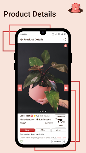 Sindomall Plants Marketplace Screen 3