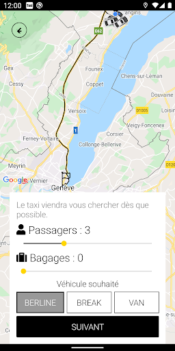 App Taxi Screen 3