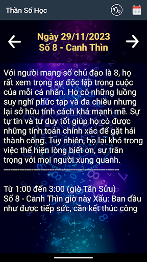 Thần số học 2024 - Nhân số học Screen 3