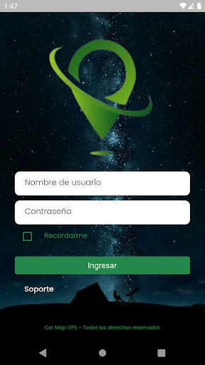 Android application Car Map GPS screenshort