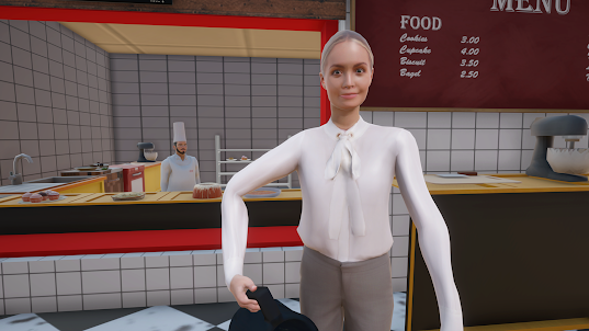 Road Diner Food Simulator