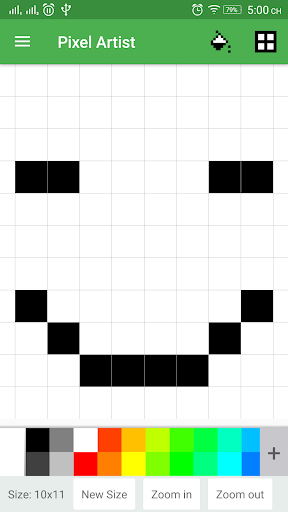 Android application Pixel Art: easy draw screenshort
