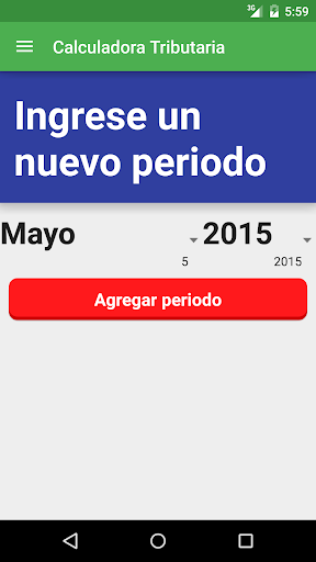 Calculadora Tributaria Screen 3