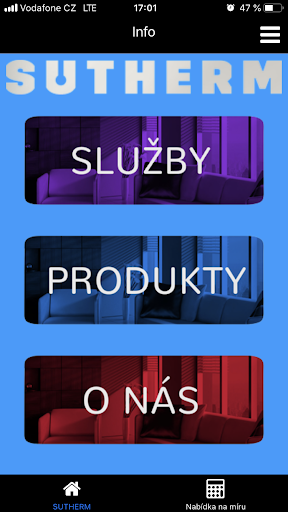 Android application SUTHERM screenshort