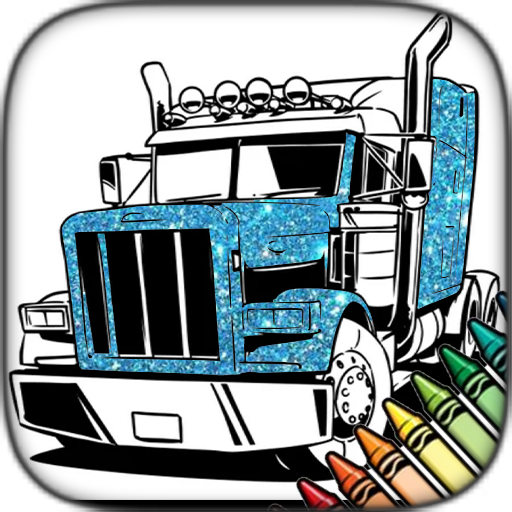 Truck Coloring Pages  Icon