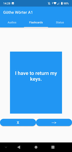 Deutsch Wörter Göthe A1