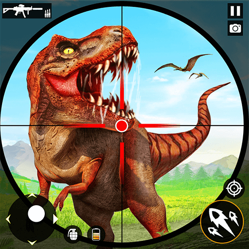 Wild Dinosaur Hunting game 3D
