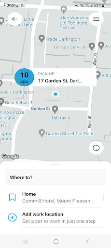 1AB Taxis Ltd Screen 2