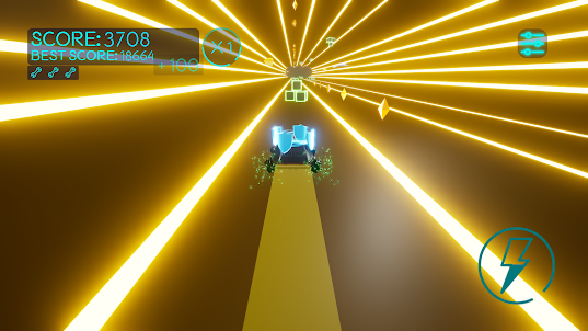 Neon Tunnel: Infinite Car Ride