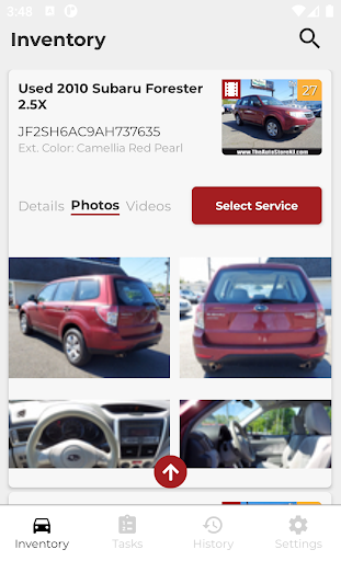 Redline Inventory Enterprise Screen 2