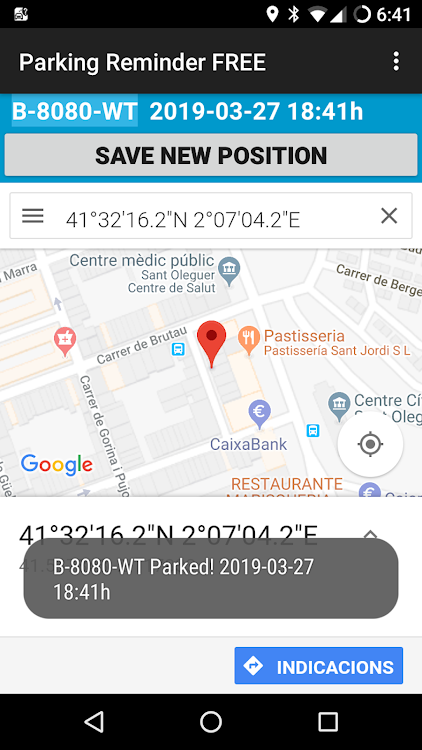 Parking Reminder - 3.6.0 - (Android)
