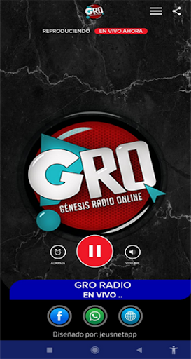 Android application GRO RADIO screenshort