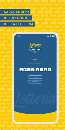 Android application Lotteria Scontrini Italia screenshort