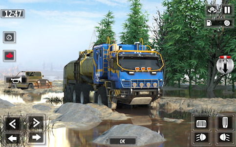 Jogos de caminhão de lama 3D