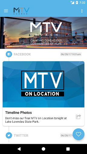 MTV Church App Screen 3