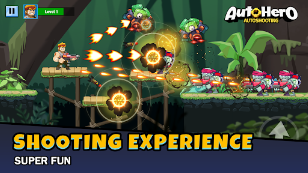 Auto Hero: Auto-shooting game 1.0.42.02.01 APK + Мод (Unlimited money) за Android