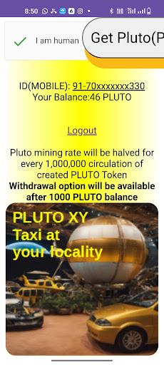 PLUTO Screen 3