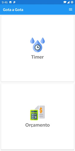 Android application Gota a Gota - Irrigação de Jar screenshort
