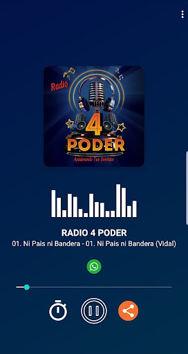 Android application RADIO 4 PODER screenshort