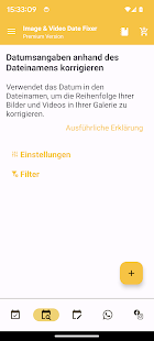 EXIF Image & Video Date Fixer Bildschirmfoto