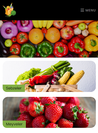 Android application Sebze Reyonu screenshort
