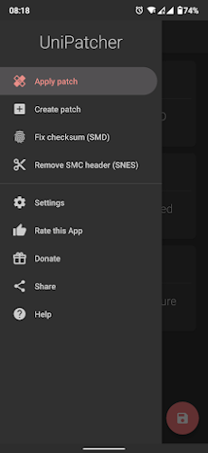 Unipatcher Androidアプリ Applion
