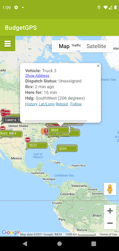 BudgetGPS Screen 2