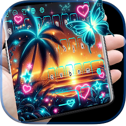 「Sunset Beach Palm keyboard」のアイコン画像