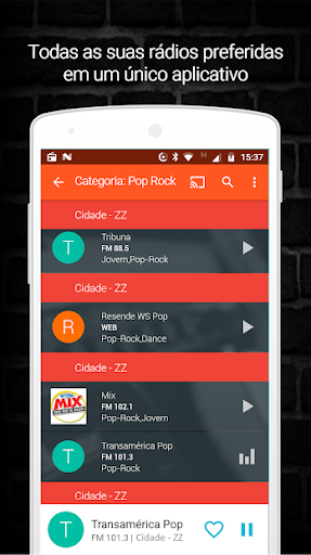 Android application Rádio 104.9 FM screenshort