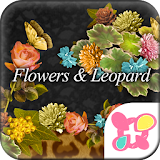 Flowers & Leopard Wallpaper icon