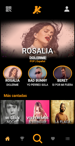 Android application List KaraokeMedia ProX screenshort