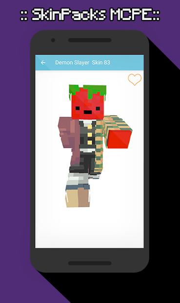 Captura 6 SkinPacks Demon slayer for Minecraft android