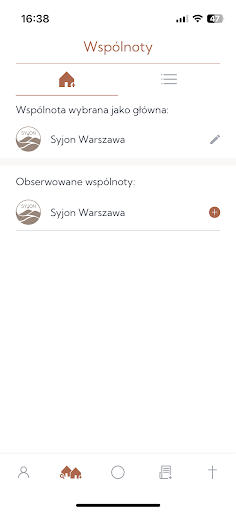 Android application PraiseDeo: Wspólnota i wiara screenshort