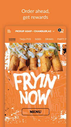 Android application Roll Em Up Taquitos screenshort