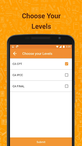 Android application Chartered Accountant Exam Prep screenshort