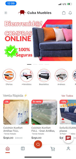 Android application Cuba Muebles screenshort