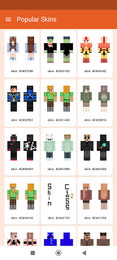 Minecraft Skins 2024 Screen 3