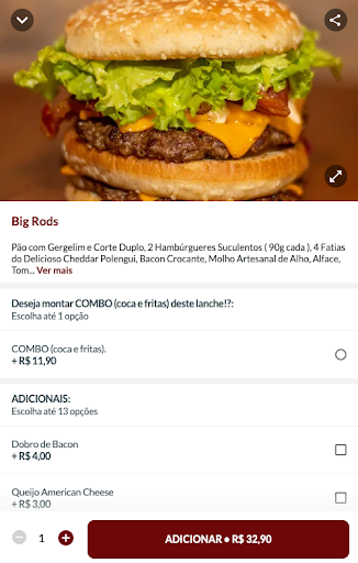 Rods Burguer Duartina Screen 2
