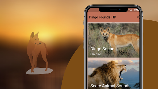 Android application Dingo sounds screenshort